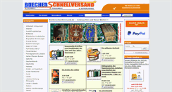 Desktop Screenshot of buecherschnellversand.de
